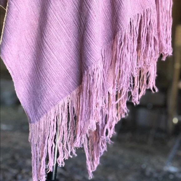 KERISMA, Fringed Poncho, EUC - Picture 5 of 9